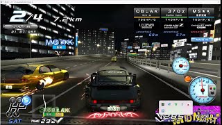 bandainamco Blackbird C1 Area Ghost Mode Wangan Midnight Maximum Tune 6 PC Online [upl. by Entwistle542]