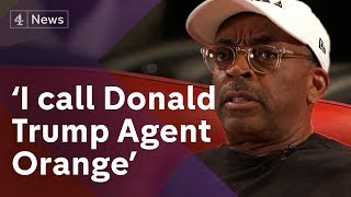 Spike Lee interview on Trump BlacKKKlansman and Charlottesville [upl. by Nanerb563]