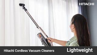 Hitachi Cordless Vacuum Cleaners PVXH3M  Lightweight [upl. by Shaylah443]