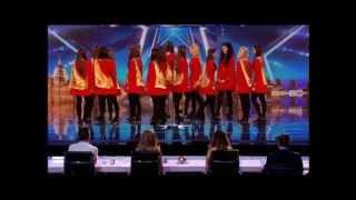 BRITAINS GOT TALENT 2014 AUDITIONS  INNOVA IRISH DANCERS [upl. by Octavian]