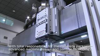 DoubleColumn Machining Centers【OKUMA CORPORATION JAPAN】 [upl. by Atinnek]