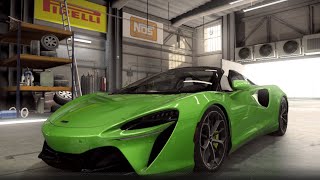 【CSR2】 McLaren Artura spider Shift amp tune for 773x [upl. by Jodoin]