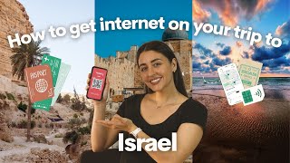 How to get internet in Israel with unlimited data eSIM 🇮🇱 [upl. by Jobina]