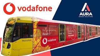 Vodafone Tram Wrap [upl. by Bonnice]