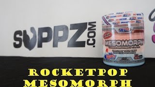 Mesomorph Rocket pop Review  Top Tier Preworkout  APS [upl. by Inaja]