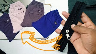 BOLSILLO con CIERRE para PANTALON JOGGER  Tips De Confección [upl. by Cleasta27]