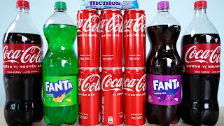 Hunting Coca Cola by Flycam on bathroom roof with mentos and soda Toy ASMR [upl. by Leinadnhoj]