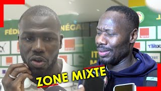 Koulibaly tape sur la table après la victoire du Sénégal quotJe veux pas quon me parle de coachquot [upl. by Phylys]