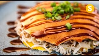 Okonomiyaki Recipe  SORTED Eats Japan  Sorted Food [upl. by Thgiled]