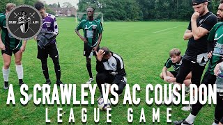 A S CRAWLEY vs AC COULSDON  SNUS TV [upl. by Lubet600]