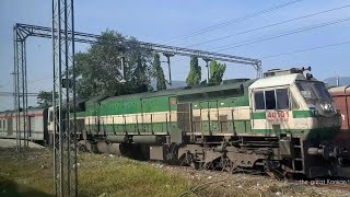 16345 Mumbai LTT Thiruvananthapuram Netravati Express at Roha Station CentralRailway [upl. by Gney]