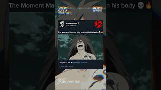 The Moment Madara fully revived in his body 🔥💀naruto narutoshippuden shorts [upl. by Clari]