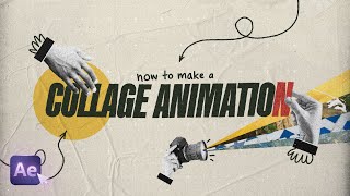 How To Make A Collage Animation After Effects Tutorial [upl. by Fletch]