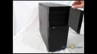 Nanoxia Deep Silence 1 MidTower Case Overview at HiTechLegioncom [upl. by Eachern]