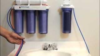 5 Stage Reverse Osmosis System Instructions  Bulk Reef Supply [upl. by Ainelec36]