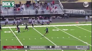 75 yard touchdown by Winner Engelhardt￼ [upl. by Norwood]