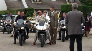 CORTEGE MOTO MARIAGE DE JEREM [upl. by Ralf]