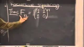 Lecture 03 DivideandConquer Strassen Fibonacci Polynomial Multiplication [upl. by Helve]