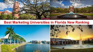 BEST MARKETING UNIVERSITIES IN FLORIDA NEW RANKING [upl. by Armmat189]