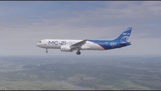 First flight of Irkut MC21300 Yakovlev Yak242 airliner Eng subtitles [upl. by Loraine165]