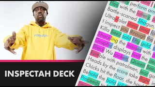 Inspectah Deck on Triumph  Lyrics Rhymes Highlighted 204 [upl. by Kellyann4]