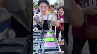 A talented chef 🥰 Satisfying with street food 🥳 streetfood satisfying satisfyingvideo [upl. by Ecitnerp]