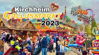 Kirchheimer Gallusmarkt 2023 Impressionen  Clip by CoolKirmes [upl. by Pilloff]