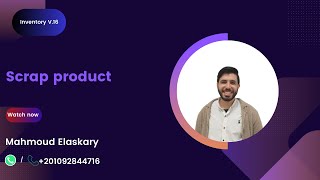 Inventory V16  How to manage scrap on odoo [upl. by Kerat]