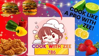 COOK WITH ZEE 786 is live  LAZY FRIDAY MEAL  PERFECT MEAL AFTER A NIGHT OF PARTYING❤️ [upl. by Ecnarepmet]