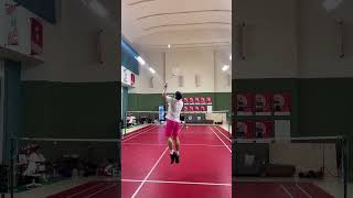 Watch Until The EndsHow White Shirt So Calm badminton badmintonhighlights badmintonlegend [upl. by Aneladdam]