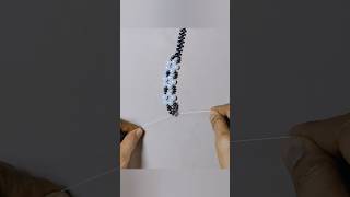 Membuat gelang mutiara untuk pemula beginner friendly beads bracelet making beadingtutorial [upl. by Buff]