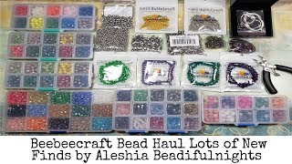 Beebeecraft Bead Haul Lots of New Finds [upl. by Nieberg]