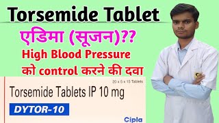 dytor 10mg tablet uses in hindi।Dytor tablet। Torsemide Tablet । dytor 5mg tablet । pani ki goli [upl. by Florinda912]