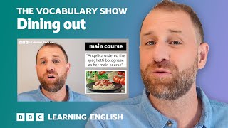 🍽️ The Vocabulary Show Dining out  Learn 28 English words and phrases in 10 minutes [upl. by Elkraps105]