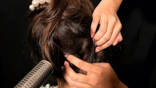 INTENSE ASMR Scalp Scratching  Nape Scratching Hair line for Sleep amp Stress Relief [upl. by Nawak]