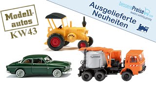 🚙🚚 Eingetroffene Modellauto Neuheiten  KW 43 2022 [upl. by Ainehta]