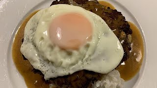 Loco Moco Recipe  Hawaiian Burger over Rice Shorts [upl. by Bettina570]