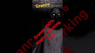 Granny 100 Magical Working Trick like shorts viralshorts granny subscribe newyoutuber [upl. by Naujej]