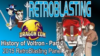 DragonCon 2015 History of Voltron RetroBlasting Panel  Part 22 [upl. by Odille613]