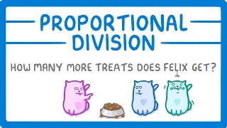 GCSE Maths  Proportional division 86 [upl. by Cordelia]