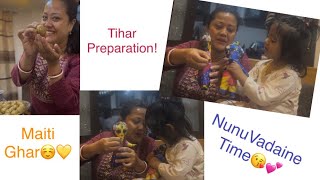 TIHAR PREPARATION🍩🥯 NUNU💝VADAINE🥰TIME💕 [upl. by Alleusnoc]