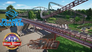 Planet Coaster RITA Alton Towers [upl. by Avrenim]