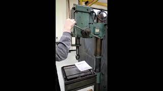 20quot SOLBERGA SE725 GEAR HEAD DRILL PRESS [upl. by Keg]