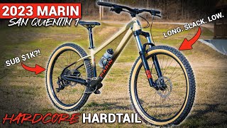 Is The 2023 Marin San Quentin 1 The Ultimate Budget Hardtail [upl. by Pontius686]