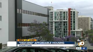 Highend affordable housing comes to downtown San Diego [upl. by Kaitlynn]