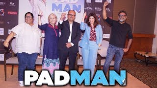 PADMAN Journey  Awareness  Twinkle Khanna RBalki [upl. by Naxor875]