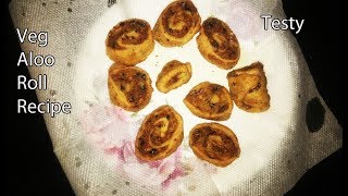 How To Make Veg Aloo Roll Recipe [upl. by Duwe]