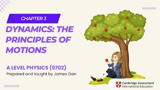 AS amp A Level Physics 9702  Chapter 3 DynamicsThe principles of motions [upl. by Ecyla749]