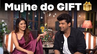 Why Shivangi Joshi asked for a gift from Kushal Tandon A special interview  Yrkkh [upl. by Naarah508]