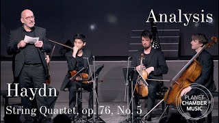 Haydn Analysis String Quartet in D Major op 76 No 5  Quatuor Arod [upl. by Natty]